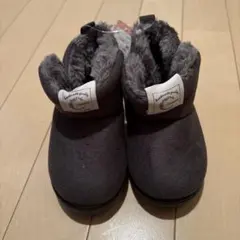 conoco ベビーブーツ【新品未使用】ファー付きブーツ 15.0 cm グレー