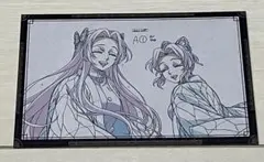 鬼滅の刃 ダイニング おすそ分けポストカード チェキ　胡蝶しのぶ カナエ カナヲ 鬼滅の刃 ダイニング おすそ分け お裾分け ポストカード 胡蝶