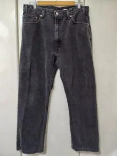 Levi's 505 カナダ製 ダークグレー ストレートデニム W32 L32 - メルカリ