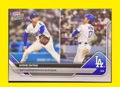 ☀️大谷翔平 限定生産 ５０本塁打５０奪三振達成 2025 topps NOW