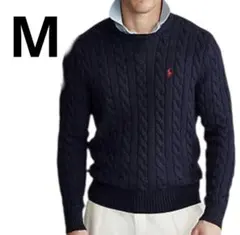 POLO Ralph Laurenケーブルニットポロラルフローレン