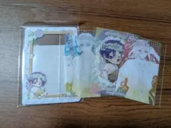 ブルーロック　硬質ケース　flowerCrown　玲王　クリアカード　千切