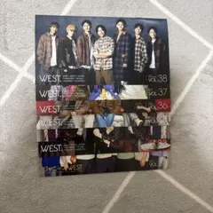 WEST. 会報 (38, 37, 36, 35, 34，33,30)7冊セット