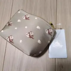 【新品】DISNEYSTORE ディズニーストア チップとデール ポーチ