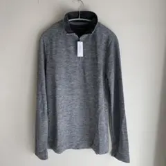 新品 タグ付き! BANANA REPUBLIC ハーフジップアップ