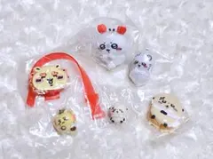 《新品未開封》ちいかわ⭐︎ガチャモモンガ&シーサー&ラッコ6個セット