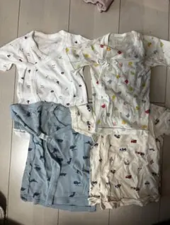 ベビー短肌着セット 50-60