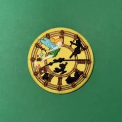 ディズニー 刺繍缶バッジ