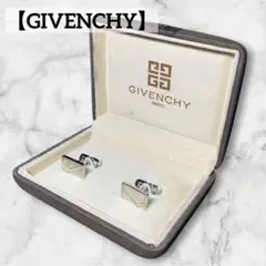 【Givenchy】 ジバンシー ジオメトリック カフリンクス シルバーのサムネイル