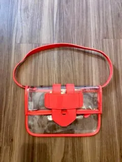 お値下げ☆新品★ティラマーチTILA MARCH クラッチショルダークリアバッグのサムネイル