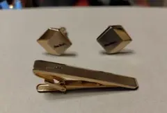 ピエール・カルダン カフスボタン ネクタイピン 3点セット 箱無し