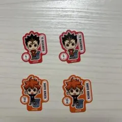 ハイキューゴミ捨て場の決戦展 フレークシール 西谷夕 日向翔陽