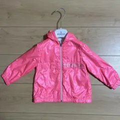 BURBERRY フード付きピンクジャケット 90/52 キッズ 子供 - メルカリ