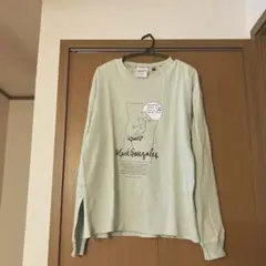 Mark Gonzales ミントグリーン Mサイズ 長袖カットソー