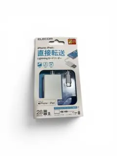 ELECOM Lightningカードリーダー MR-LC201WHのサムネイル