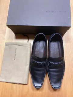 Bottega Veneta ボッテガヴェネタ ローファー 黒 37.5