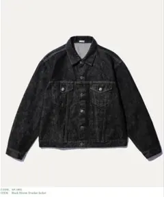 A.PRESSE AP-1002 Denim Trucker Jacket
