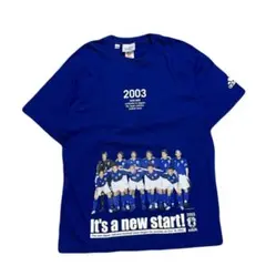 《サッカー！》adidas サッカーTシャツ 2003年 Lサイズ