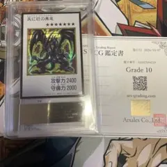 美品 真紅眼の黒竜 カラー シークレット マンガスタイル ARS10 原作