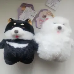ムクムクむっくん にんきもの さもどん LMC サモエド　しばくろー　2点セットのサムネイル