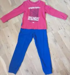 GU スパイダーマン パジャマセット 赤・青 140cm