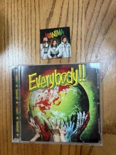 WANIMA Everybody!! CD 特典ステッカー付き