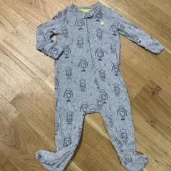 ベビーギャップロボット柄足つきロンパース70センチ男の子綿100%極美品