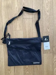 ブラック ナイロン サコッシュ