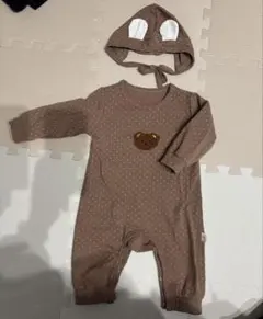 韓国子供服　ロンパース　帽子セット