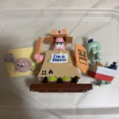 スポンジボブ　フィギュアセット