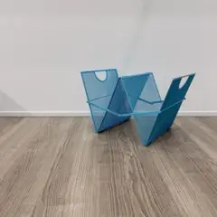 マガジンラック　ミッドセンチュリー　メッシュ　ビンテージ　ポップ