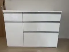 ニトリ　キッチンカウンター(キュリー2 120CT WH)