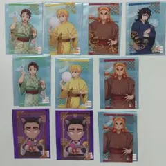 鬼滅の刃 ナンジャタウン クリアカード セット 漆ノ章 特別任務 其の弐