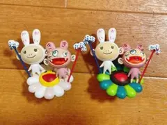 村上隆のスーパーフラットミュージアム kaikai kiki フィギュア 2個 村上隆のスーパーフラットミュージアム kaikai kiki フィギュア 2個