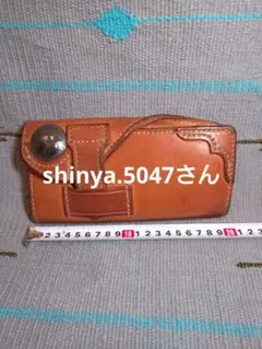 サドルレザー　自作ウォレット