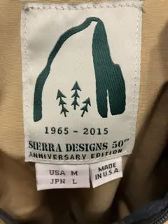 SIERRA DESIGNS 50th Ｌ　アノラック　タン　値引き相談