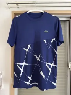 LACOSTE SPORT テニスウェア Tシャツ ネイビーのサムネイル