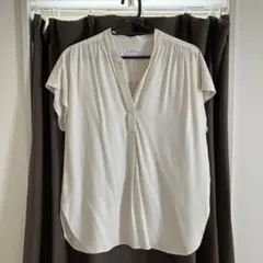 united arrows green label ブラウス　半袖　オフホワイトのサムネイル