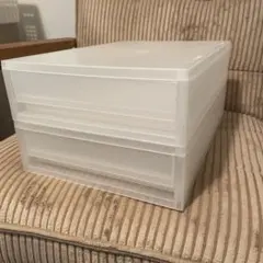 無印良品　ポリプロピレン　小物収納ケース　小　2ケ