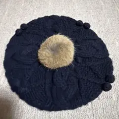 franche lippee ネイビー ベレー帽