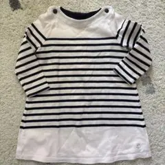PETIT BATEAU ストライプ ワンピース 24m