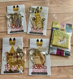 東京卍リベンジャーズ　黒ねこ意匠　アクリルチャーム　まとめ売り