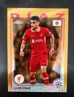 50枚限定 ルイス・ディアス Luis Diaz Topps リヴァプール