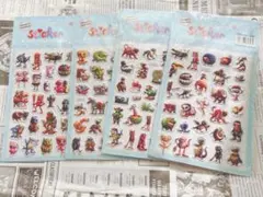 イタリアンブレインロッド　ぷっくりシール　4枚セット