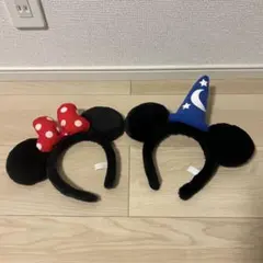 ディズニー ファンタジア ソーサラー カチューシャ ミッキー ミニー 大人用