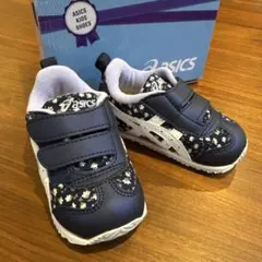 ASICS キッズ スニーカー ネイビー　13cm