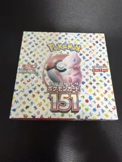 ポケモンカード151 ボックス　シュリンク付き