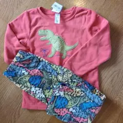 carter's 恐竜プリント パジャマセット 6