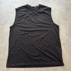 H＆M メンズ ノースリーブカットソー BLACKのサムネイル