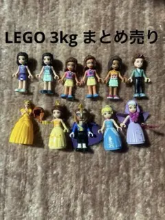 LEGO まとめ売り 総重量3kg レゴ レゴフレンズ レゴディズニー
